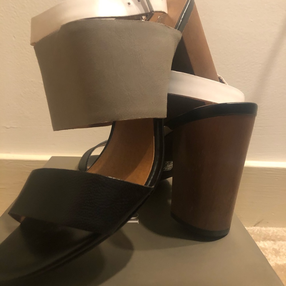 Multi-Colored Block Heels - Picture 3 of 3